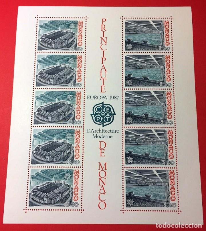 Sellos: Monaco, arquitectura moderna - Foto 1
