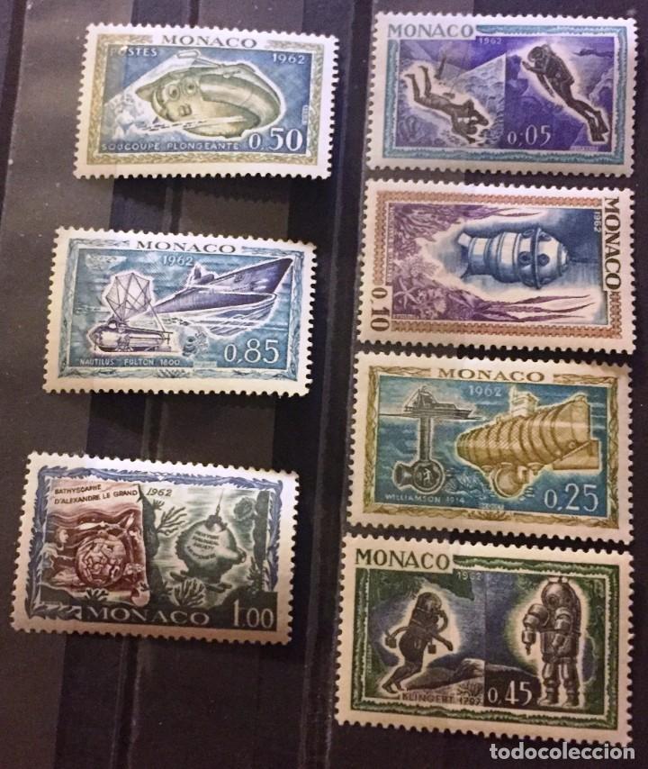 Sellos: Monaco, el hombre bajo el mar - Foto 1