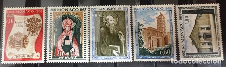Sellos: Monaco, Centenario de la abadia &rdquo;Nullius Diocesis&rdquo; - Foto 1