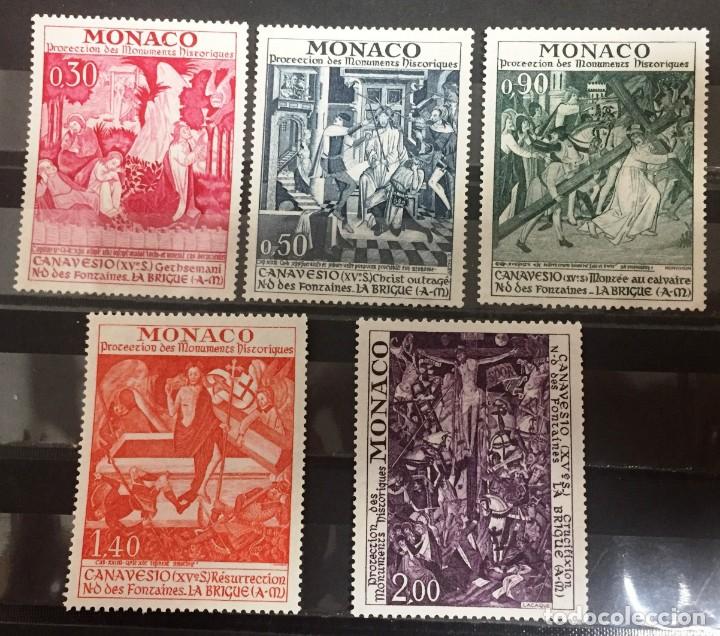 Sellos: Monaco, proteccion monumentos historicos - Foto 1