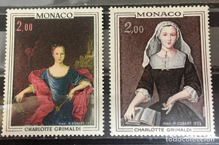 Sellos: Monaco, princesa Charlotte Grimaldi - Foto 1