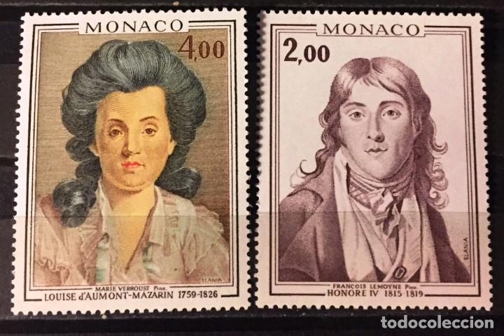 Sellos: Monaco, cuadros de principes de Monaco - Foto 1