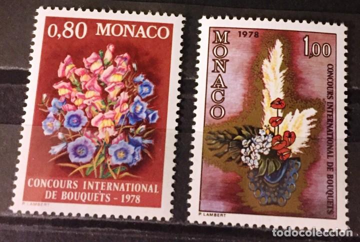 Sellos: Monaco concurso de ramos de flores - Foto 1