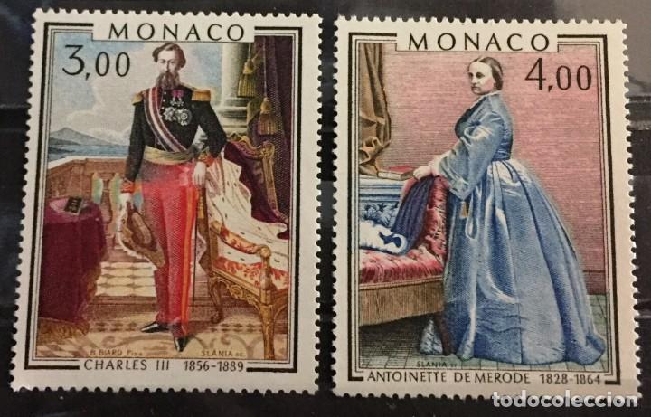 Sellos: Monaco, Principe y Princesa de Monaco - Foto 1