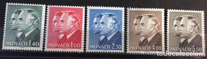 Sellos: Monaco, principes Raniero III y Albert - Foto 1