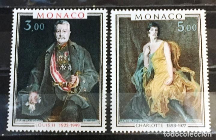 Sellos: Monaco, Principe y Princesa de Monaco - Foto 1