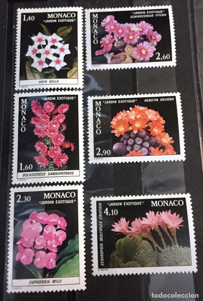 Sellos: Monaco, plantas exoticas de jardin - Foto 1
