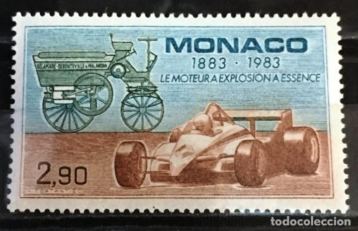 Sellos: Monaco, centenario del automovil moderno - Foto 1