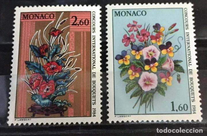 Sellos: Monaco concurso de ramos de flores - Foto 1