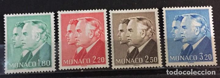 Sellos: Monaco, principes Rainier III y Albert - Foto 1
