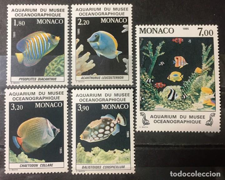 Sellos: Monaco, peces del Museo oceanografico de Monaco - Foto 1