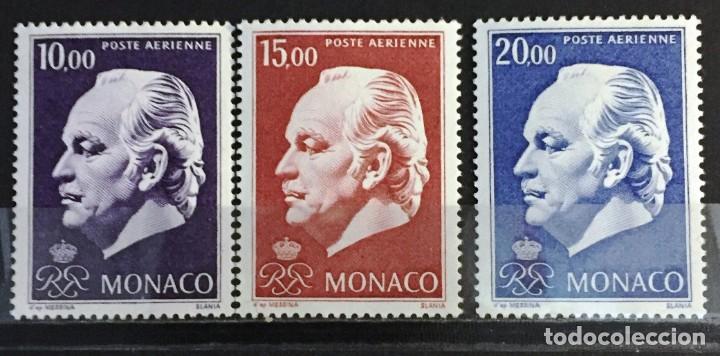 Sellos: Monaco-Aereo, Efinge del Principe - Foto 1