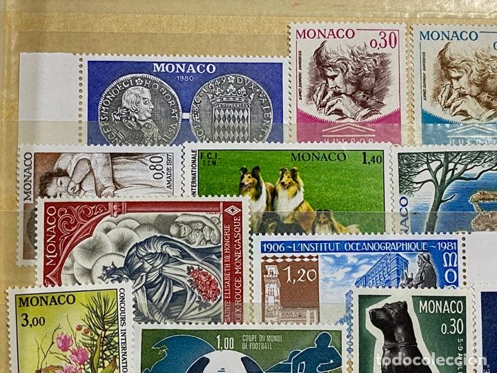 Sellos: M&Oacute;NACO. LOTE DE SERIES COMPLETAS. NUEVOS. - Foto 2