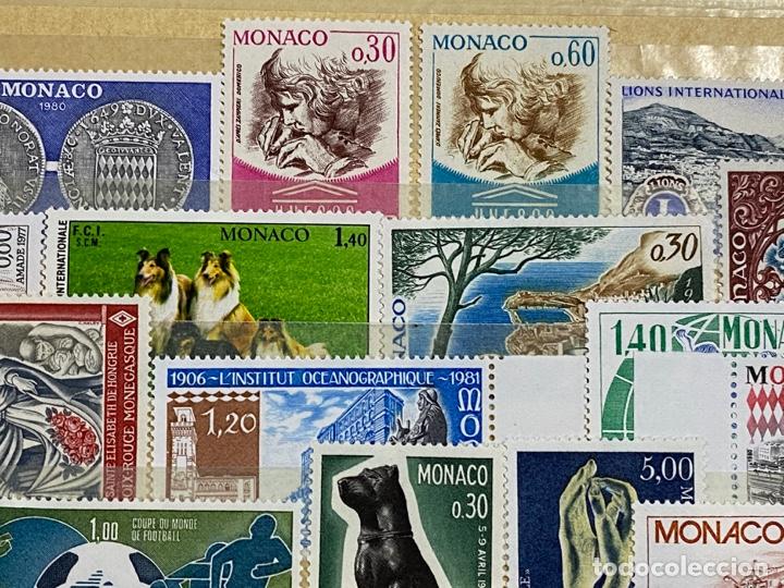 Sellos: M&Oacute;NACO. LOTE DE SERIES COMPLETAS. NUEVOS. - Foto 3
