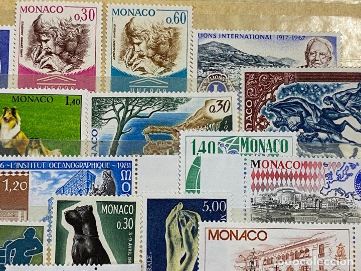Sellos: M&Oacute;NACO. LOTE DE SERIES COMPLETAS. NUEVOS. - Foto 4