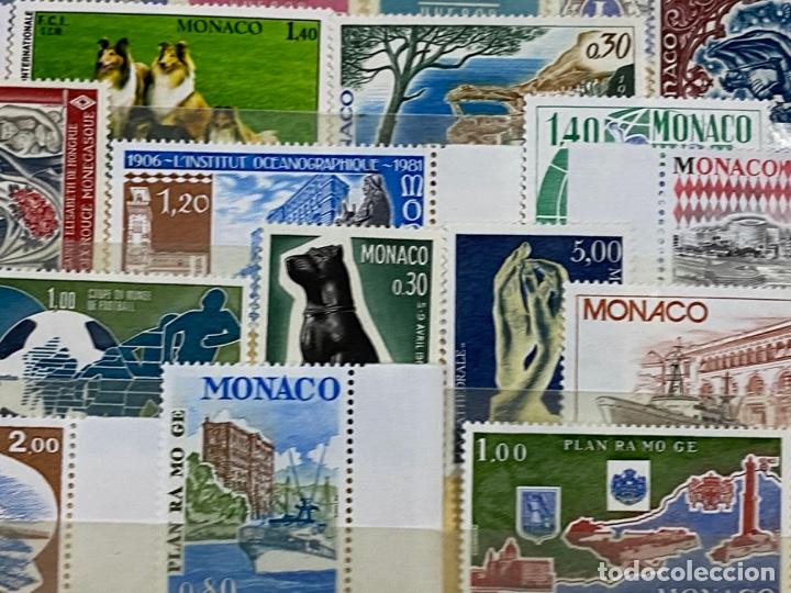Sellos: M&Oacute;NACO. LOTE DE SERIES COMPLETAS. NUEVOS. - Foto 7