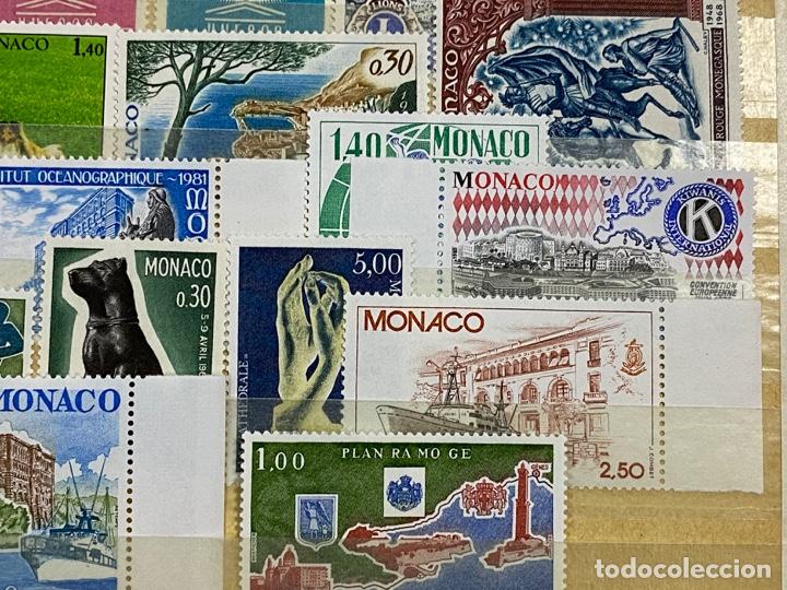 Sellos: M&Oacute;NACO. LOTE DE SERIES COMPLETAS. NUEVOS. - Foto 8