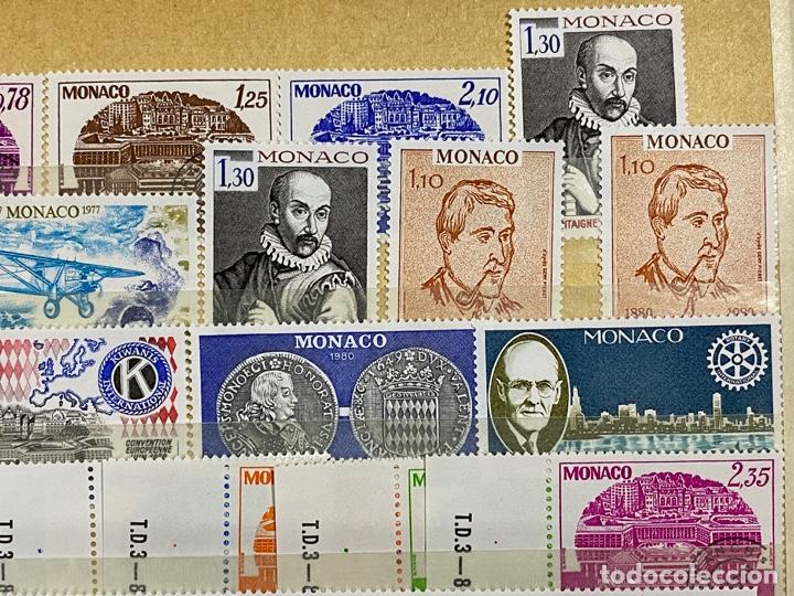 Sellos: M&Oacute;NACO. LOTE DE SERIES COMPLETAS. NUEVOS. - Foto 4