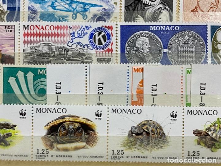 Sellos: M&Oacute;NACO. LOTE DE SERIES COMPLETAS. NUEVOS. - Foto 6