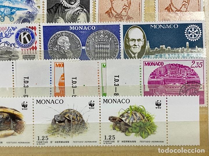 Sellos: M&Oacute;NACO. LOTE DE SERIES COMPLETAS. NUEVOS. - Foto 7