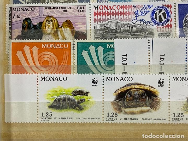 Sellos: M&Oacute;NACO. LOTE DE SERIES COMPLETAS. NUEVOS. - Foto 8