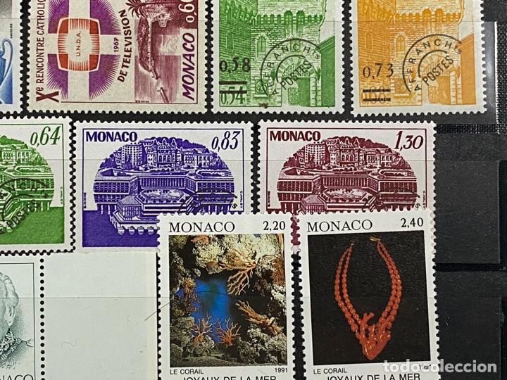 Sellos: M&Oacute;NACO. LOTE DE SERIES COMPLETAS. NUEVOS. - Foto 7