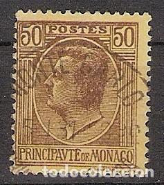 Sellos: MONACO 1924 - YVERT 87 USADO - Foto 1