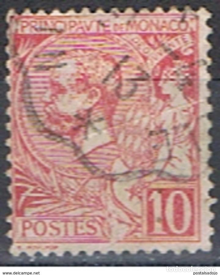 Sellos: MONACO // YVERT 23 // 1901 ... USADO - Foto 1