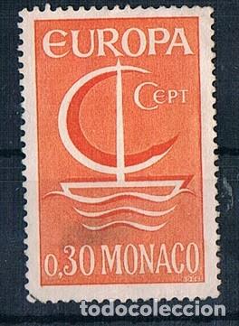 Sellos: MONACO 1966 YVES 698 USADO - Foto 1
