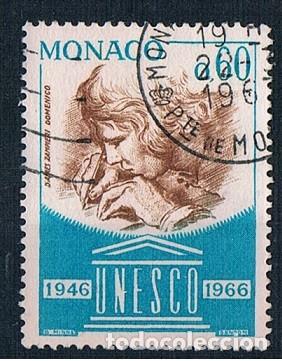 Sellos: MONACO 1966 YVES 701 USADO - Foto 1