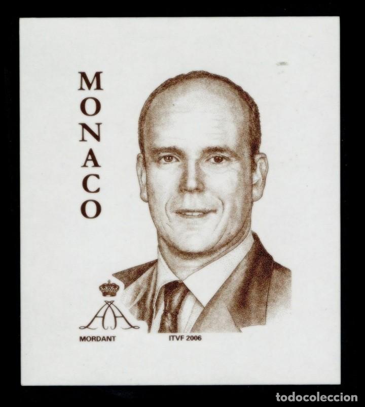 Sellos: MONACO 2006 - PRUEBA EN MARRON - PRINCIPE ALBERTO - Foto 1
