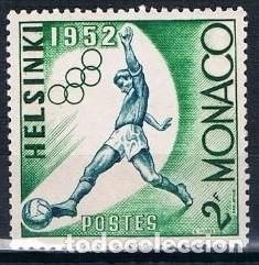 Sellos: MONACO 1953 YVERT 387 MNH** - Foto 1