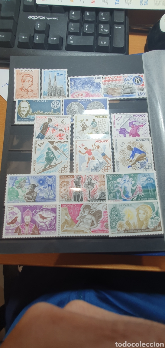 Sellos: 80 sellos nuevos de M&oacute;naco - Foto 2