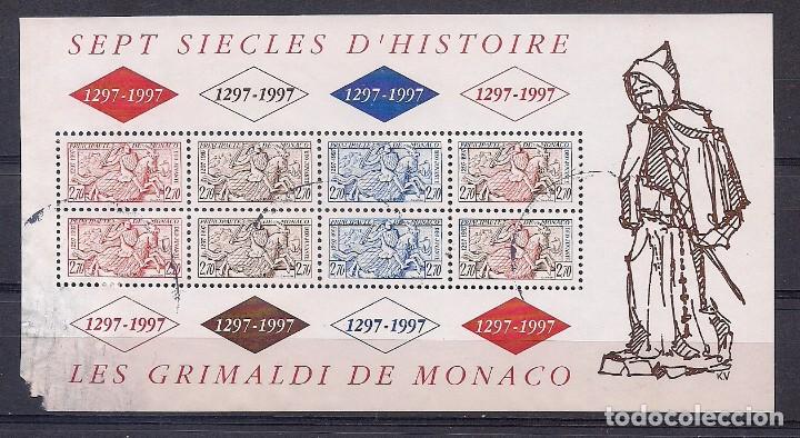 Sellos: MONACO 1996 - Yvert HB n&ordm; 75 - USADO - Foto 1
