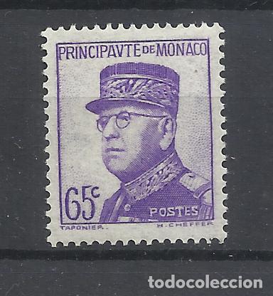 Sellos: monaco 1937 yvert 160 nuevo* - Foto 1