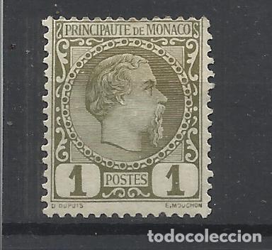 Sellos: monaco 1885 yvert 1 nuevo* - Foto 1