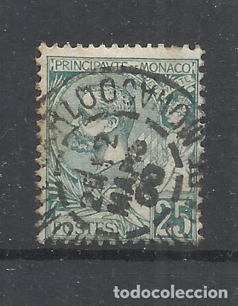 Sellos: monaco 1891 yvert 16 usado - Foto 1