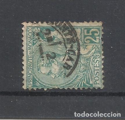 Sellos: monaco 1891 yvert 16 usado - Foto 1