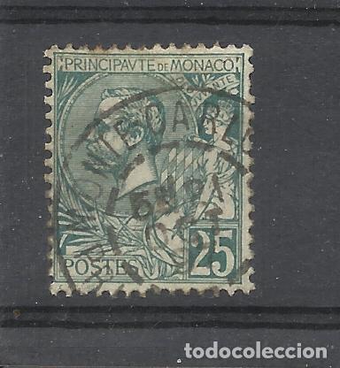 Sellos: monaco 1891 yvert 16 usado - Foto 1