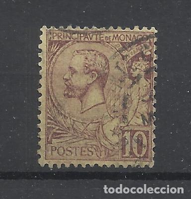 Sellos: monaco 1891 yvert 14 usado - Foto 1