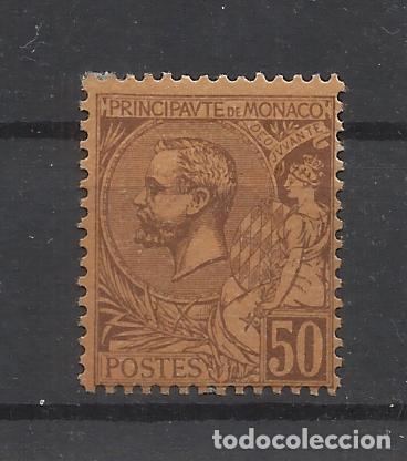 Sellos: monaco 1891 yvert 18 nuevo* - Foto 1