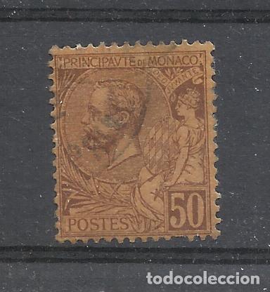 Sellos: monaco 1891 yvert 18 usado - Foto 1