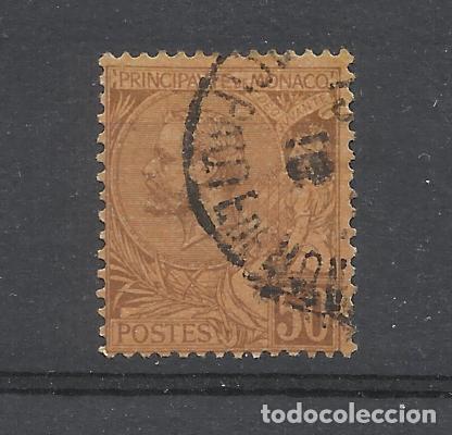 Sellos: monaco 1891 yvert 18 usado - Foto 1