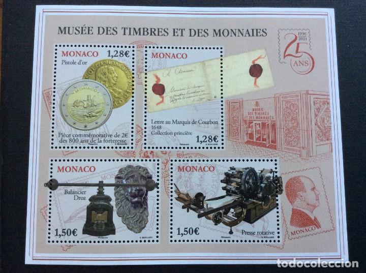 Sellos: MONACO A&Ntilde;O 2021. MUSEO DE SELLOS Y MONEDAS - Foto 1