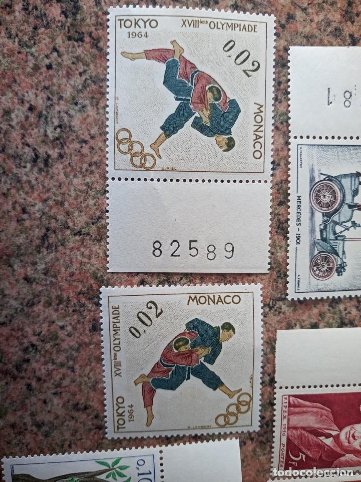 Sellos: Lote de sellos de monaco antiguos variados - Foto 5