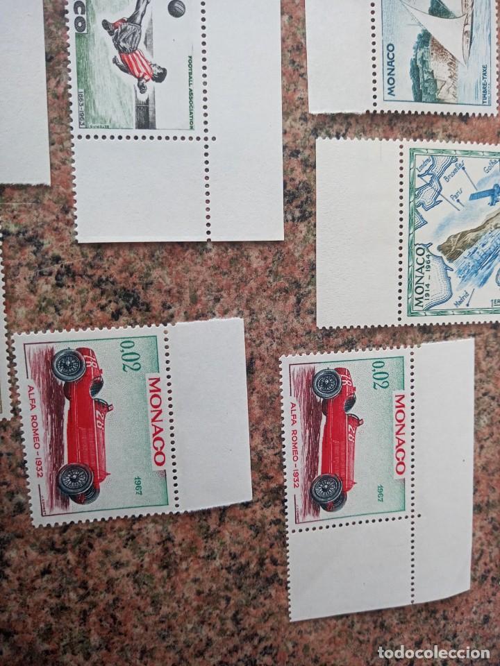 Sellos: Lote de sellos de monaco antiguos variados - Foto 9
