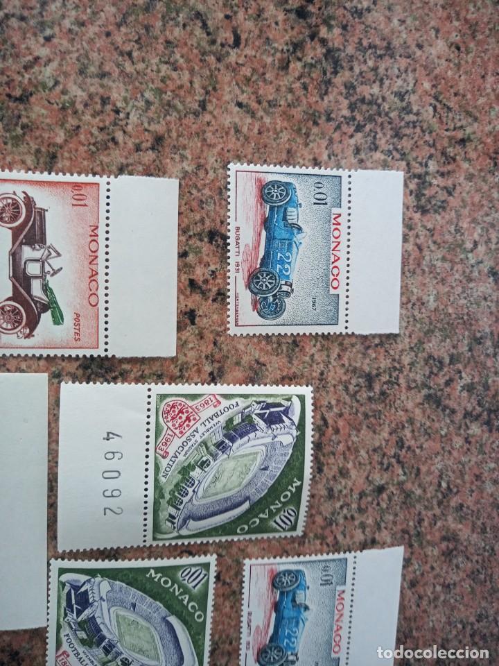 Sellos: Lote de sellos de monaco antiguos variados - Foto 16