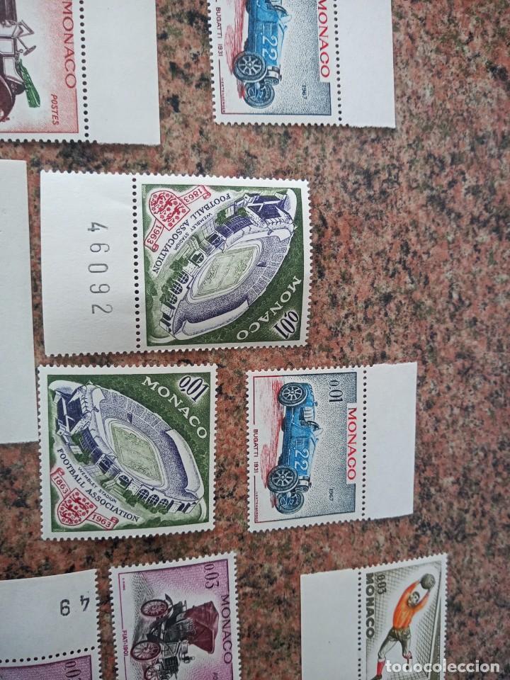 Sellos: Lote de sellos de monaco antiguos variados - Foto 17