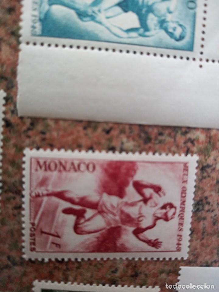Sellos: Lote de sellos de monaco antiguos variados - Foto 25
