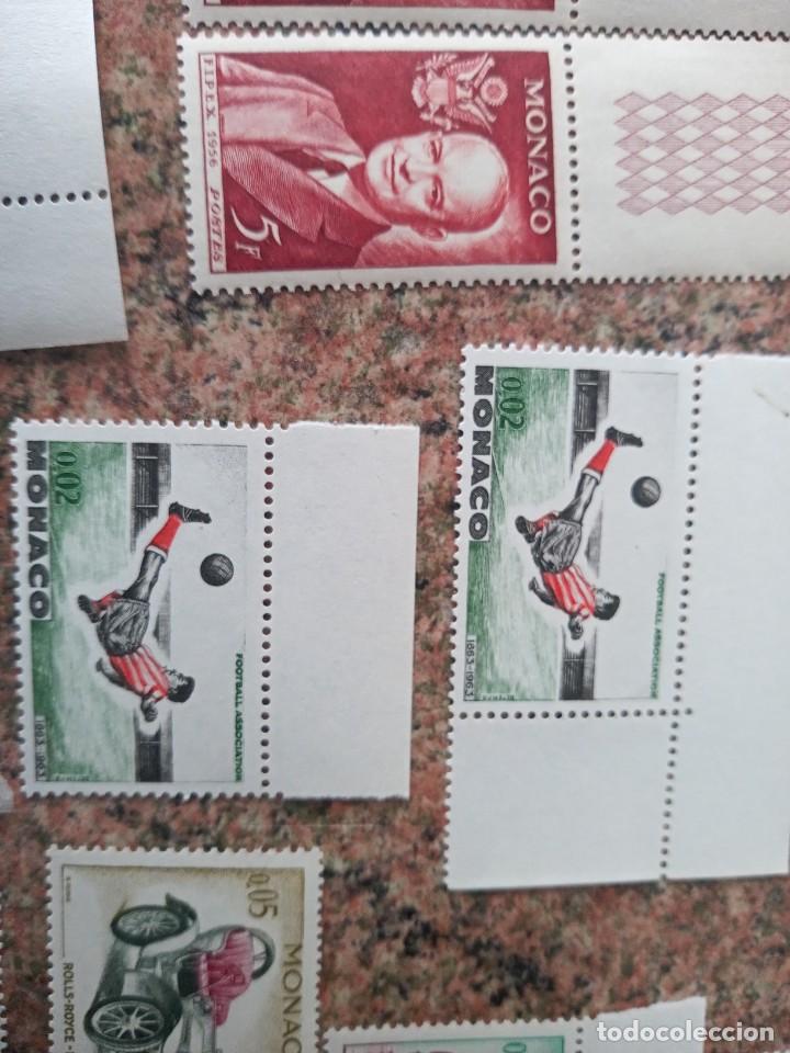 Sellos: Lote de sellos de monaco antiguos variados - Foto 29